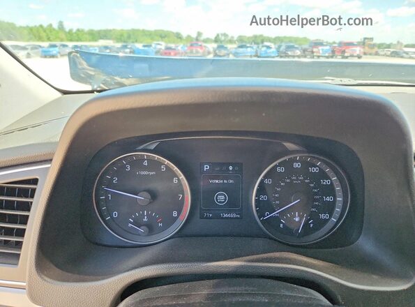 5NPD84LF2HH017124 2017 HYUNDAI ELANTRA Синий Вид щитка приборов