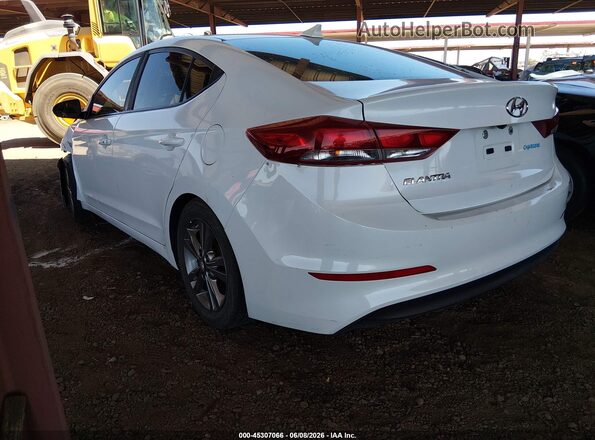 5NPD84LF2HH020055 2017 HYUNDAI ELANTRA White Tył lewy