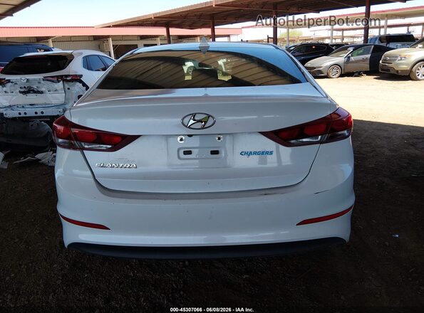 5NPD84LF2HH020055 2017 HYUNDAI ELANTRA White 