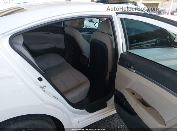 5NPD84LF2HH020055 2017 HYUNDAI ELANTRA White Widok naklejki z numerem VIN