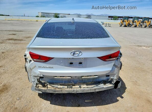 5NPD84LF2HH024140 2017 HYUNDAI ELANTRA Серебряный Вид сзади