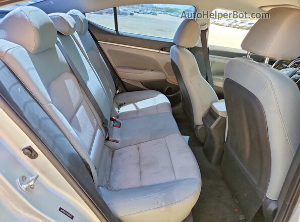 5NPD84LF2HH024140 2017 HYUNDAI ELANTRA Серебряный Вид задних сидений