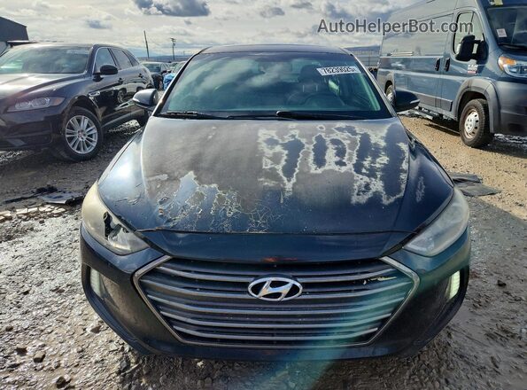 5NPD84LF2HH044128 2017 HYUNDAI ELANTRA Black Вид спереду