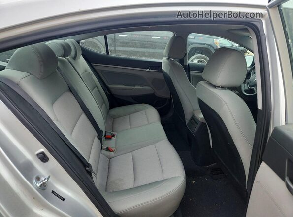 5NPD84LF2HH075900 2017 HYUNDAI ELANTRA Silver უკანა სავარძლების ხედი