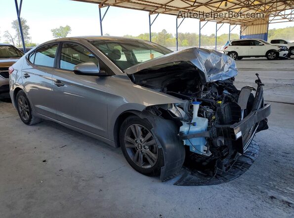 5NPD84LF2HH083561 2017 HYUNDAI ELANTRA Серебряный Передняя правая четверть