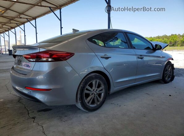 5NPD84LF2HH083561 2017 HYUNDAI ELANTRA Серебряный Задняя правая четверть
