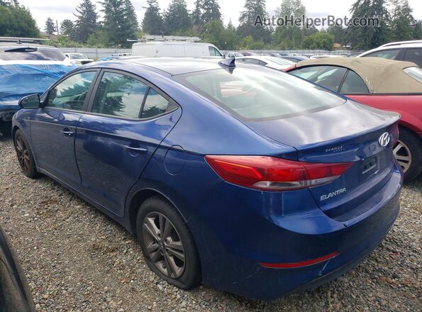 5NPD84LF2HH116879 2017 HYUNDAI ELANTRA Blue უკანა მარცხენა