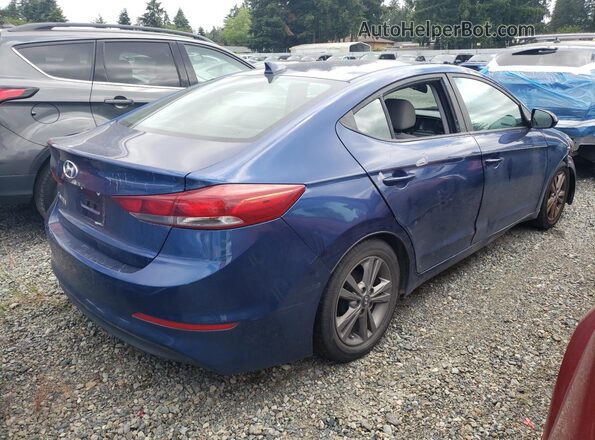 5NPD84LF2HH116879 2017 HYUNDAI ELANTRA Blue უკანა მარჯვენა