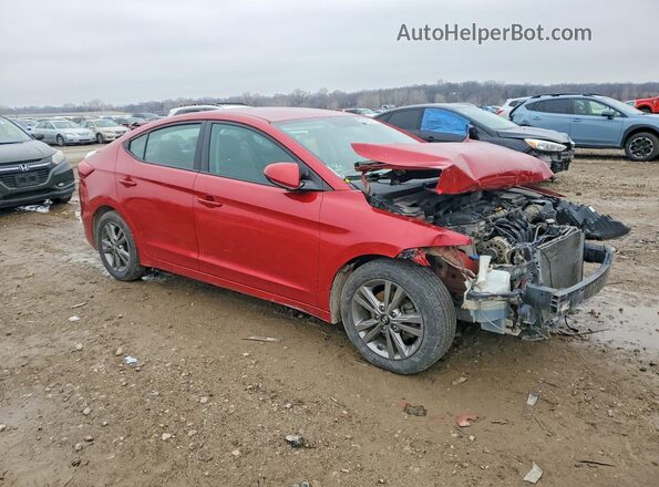 5NPD84LF2HH117014 2017 HYUNDAI ELANTRA Red Delantero derecho