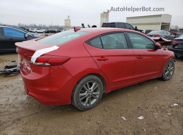 5NPD84LF2HH117014 2017 HYUNDAI ELANTRA Red Trasero derecho