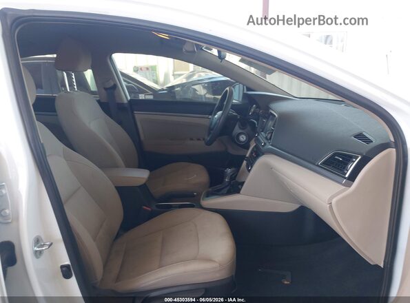 5NPD84LF2HH128627 2017 HYUNDAI ELANTRA White Սալոնի դիմացի տեսք