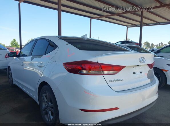 5NPD84LF2HH128627 2017 HYUNDAI ELANTRA White Հետևի ձախ