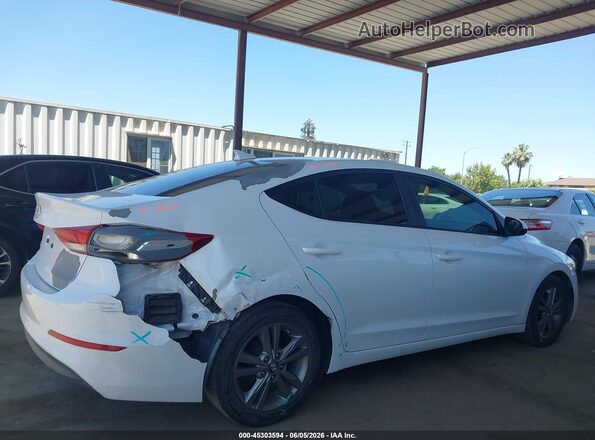 5NPD84LF2HH128627 2017 HYUNDAI ELANTRA White Սալոնի հետևի տեսք