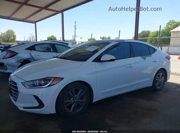 5NPD84LF2HH128627 2017 HYUNDAI ELANTRA White Սալոնի 360 աստիճան տեսք