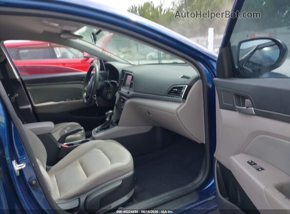 5NPD84LF2HH145508 2017 HYUNDAI ELANTRA Blue Սալոնի դիմացի տեսք