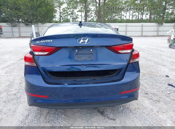 5NPD84LF2HH145508 2017 HYUNDAI ELANTRA Blue Դիմացի տեսք