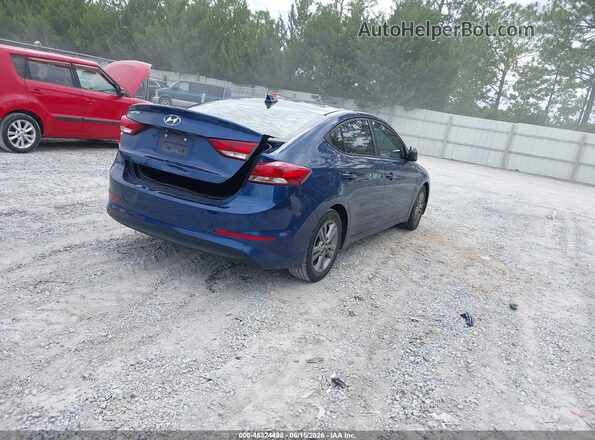 5NPD84LF2HH145508 2017 HYUNDAI ELANTRA Blue Հետևի աջ
