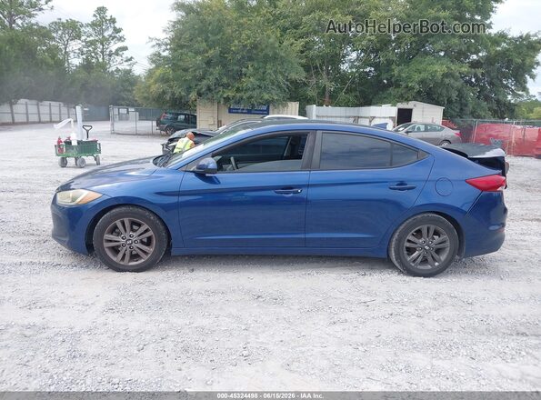 5NPD84LF2HH145508 2017 HYUNDAI ELANTRA Blue Սալոնի 360 աստիճան տեսք