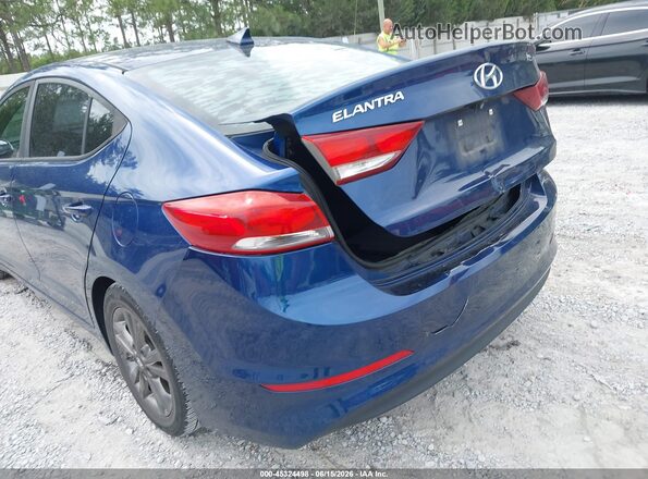 5NPD84LF2HH145508 2017 HYUNDAI ELANTRA Blue 