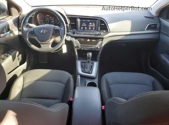 5NPD84LF2HH172174 2017 HYUNDAI ELANTRA Gray 