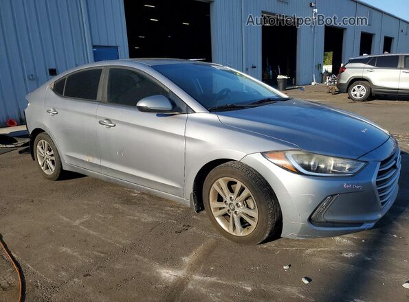 5NPD84LF2HH172174 2017 HYUNDAI ELANTRA Gray 