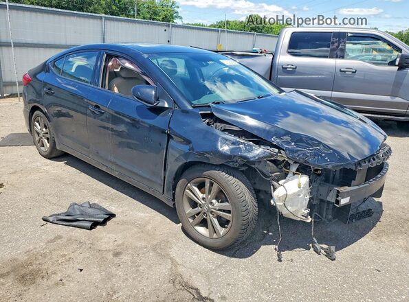 5NPD84LF2JH222397 2018 HYUNDAI ELANTRA Black 