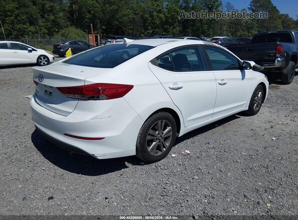 5NPD84LF2JH237949 2018 HYUNDAI ELANTRA White Հետևի աջ