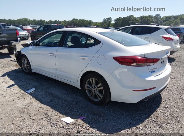 5NPD84LF2JH237949 2018 HYUNDAI ELANTRA White Հետևի ձախ