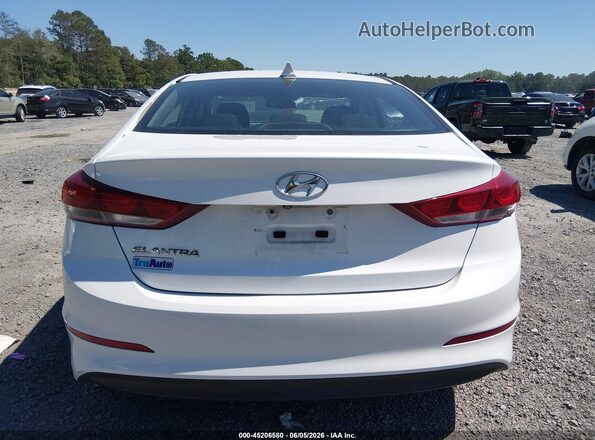 5NPD84LF2JH237949 2018 HYUNDAI ELANTRA White 