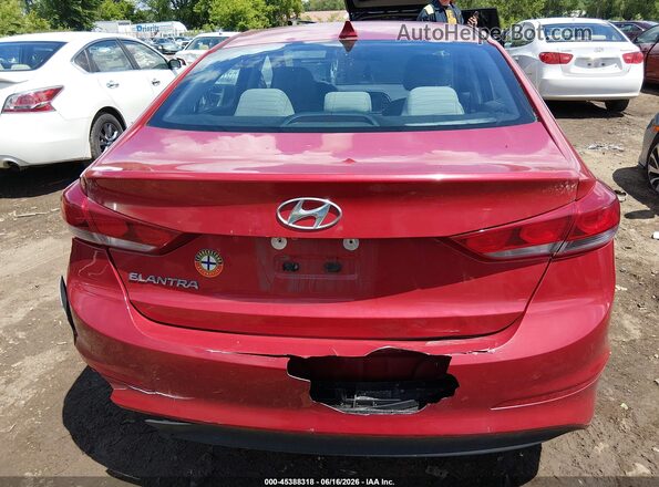 5NPD84LF2JH246618 2018 HYUNDAI ELANTRA Red 