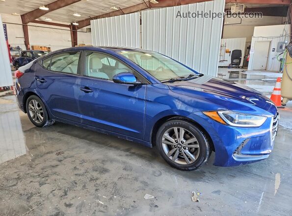5NPD84LF2JH254721 2018 HYUNDAI ELANTRA Синий 