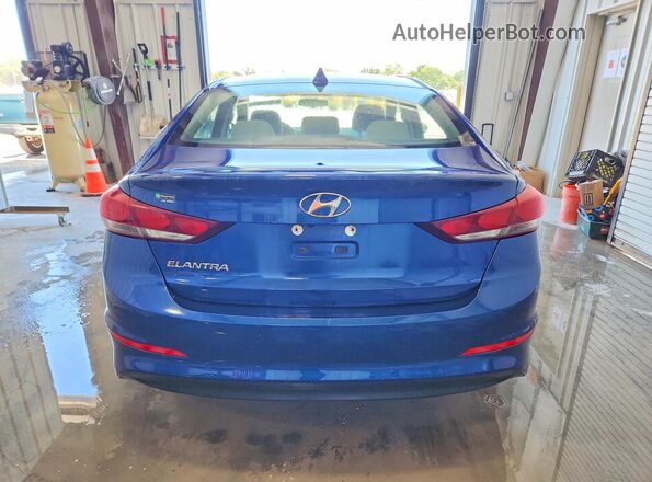5NPD84LF2JH254721 2018 HYUNDAI ELANTRA Синий 