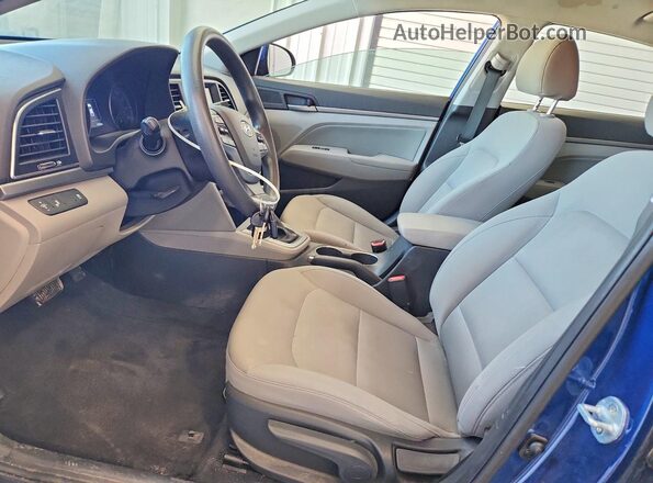 5NPD84LF2JH254721 2018 HYUNDAI ELANTRA Синий 