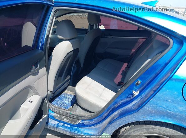 5NPD84LF2JH266206 2018 HYUNDAI ELANTRA Blue VIN კოდის სტიკერის ხედი