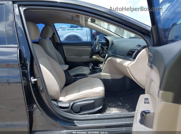 5NPD84LF2JH271986 2018 HYUNDAI ELANTRA Black Vista interior delantera