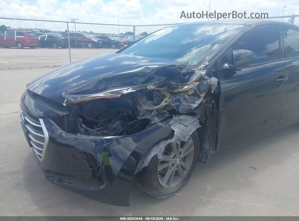 5NPD84LF2JH271986 2018 HYUNDAI ELANTRA Black Vista frontal