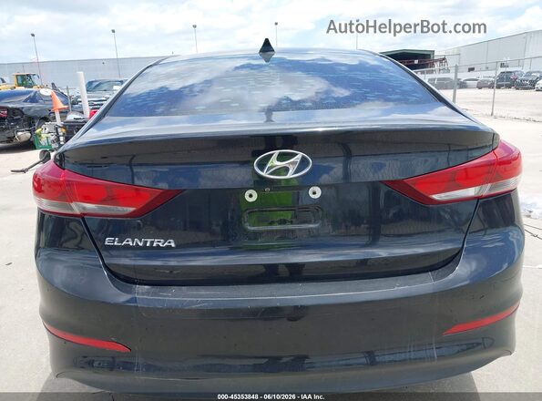 5NPD84LF2JH271986 2018 HYUNDAI ELANTRA Black 