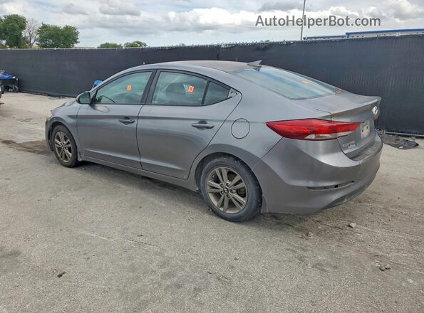5NPD84LF2JH312505 2018 HYUNDAI ELANTRA Gray 
