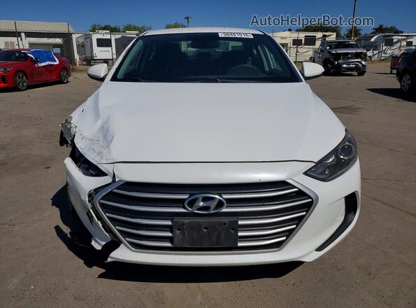5NPD84LF2JH320300 2018 HYUNDAI ELANTRA White 