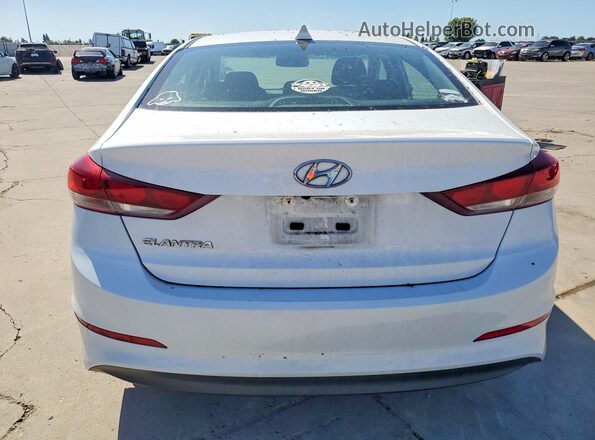 5NPD84LF2JH320300 2018 HYUNDAI ELANTRA White 