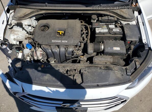 5NPD84LF2JH320300 2018 HYUNDAI ELANTRA White 
