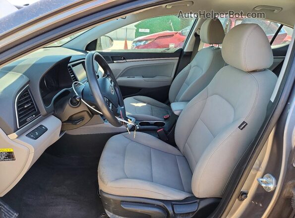 5NPD84LF2JH326808 2018 HYUNDAI ELANTRA Gray 