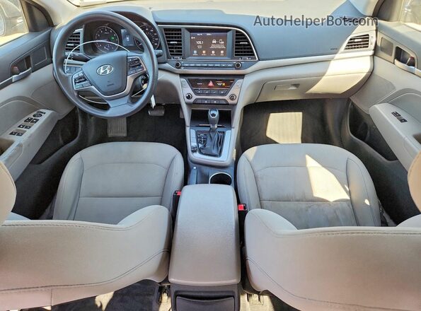 5NPD84LF2JH326808 2018 HYUNDAI ELANTRA Gray 