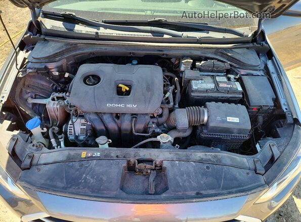 5NPD84LF2JH326808 2018 HYUNDAI ELANTRA Gray 