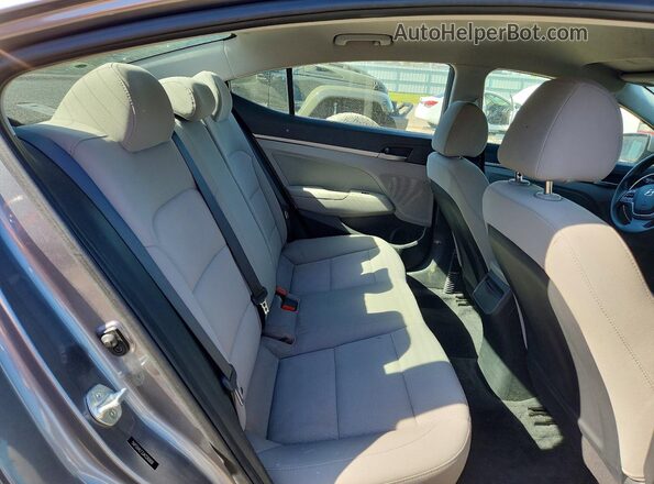 5NPD84LF2JH326808 2018 HYUNDAI ELANTRA Gray 