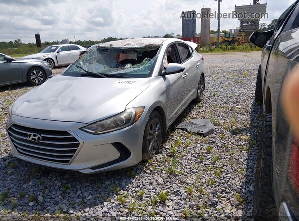 5NPD84LF2JH339722 2018 HYUNDAI ELANTRA Gray Front left