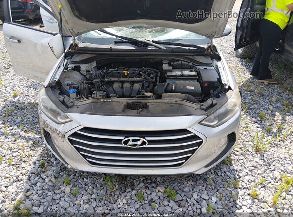 5NPD84LF2JH339722 2018 HYUNDAI ELANTRA Gray Rear view