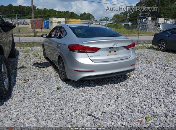 5NPD84LF2JH339722 2018 HYUNDAI ELANTRA Gray Rear left
