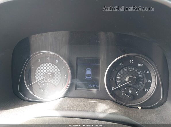 5NPD84LF2KH415201 2019 HYUNDAI ELANTRA Red უკანა სავარძლების ხედი