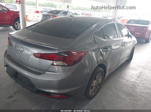5NPD84LF2KH416607 2019 HYUNDAI ELANTRA Gray Rear right